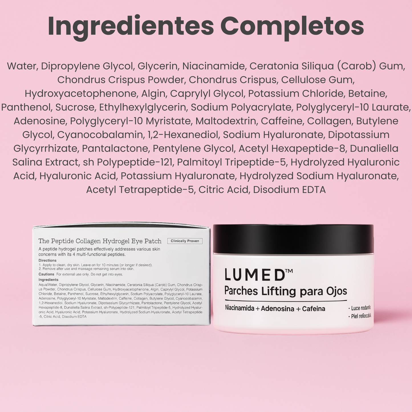 LUMED™ Parche de Hidrogel con Colágeno